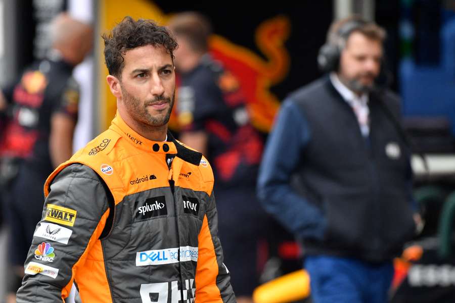 Ricciardo is set to leave McLaren at the end of the season