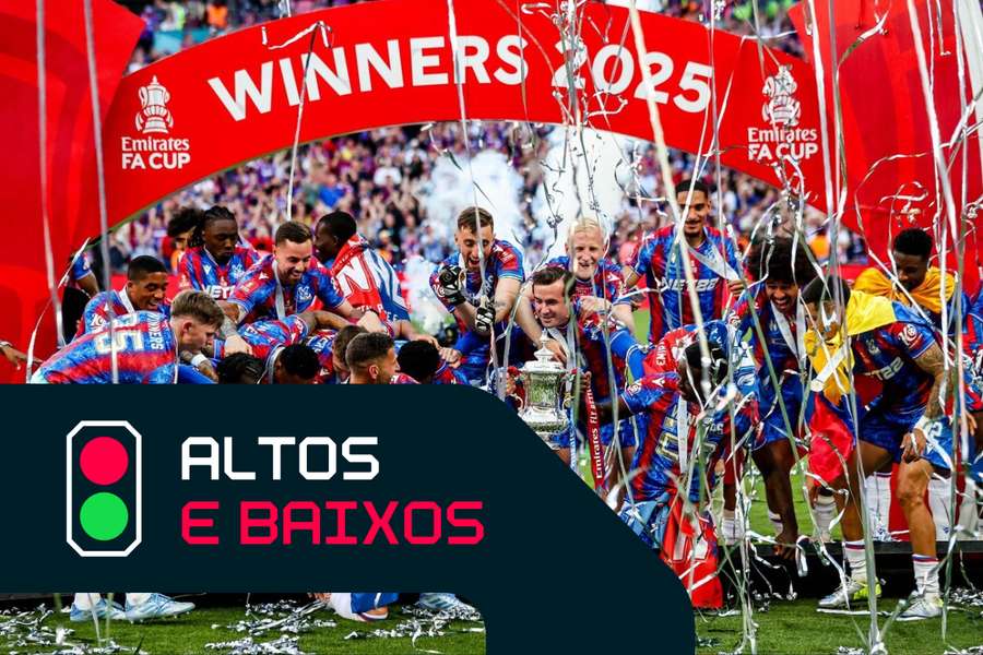 Crystal Palace venceu a Taça de Inglaterra diante do Manchester City