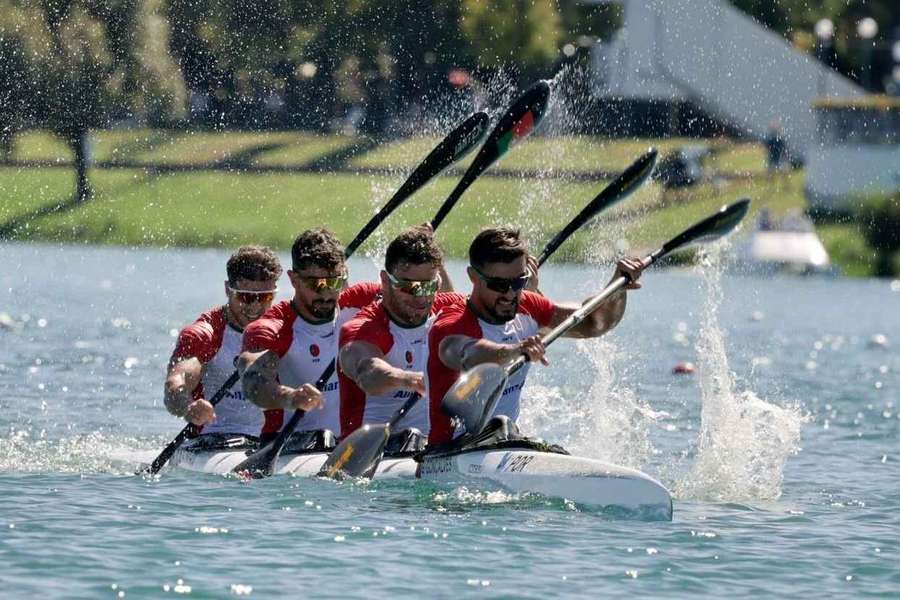 Portugal sagrou-se campeão mundial em K4 500m