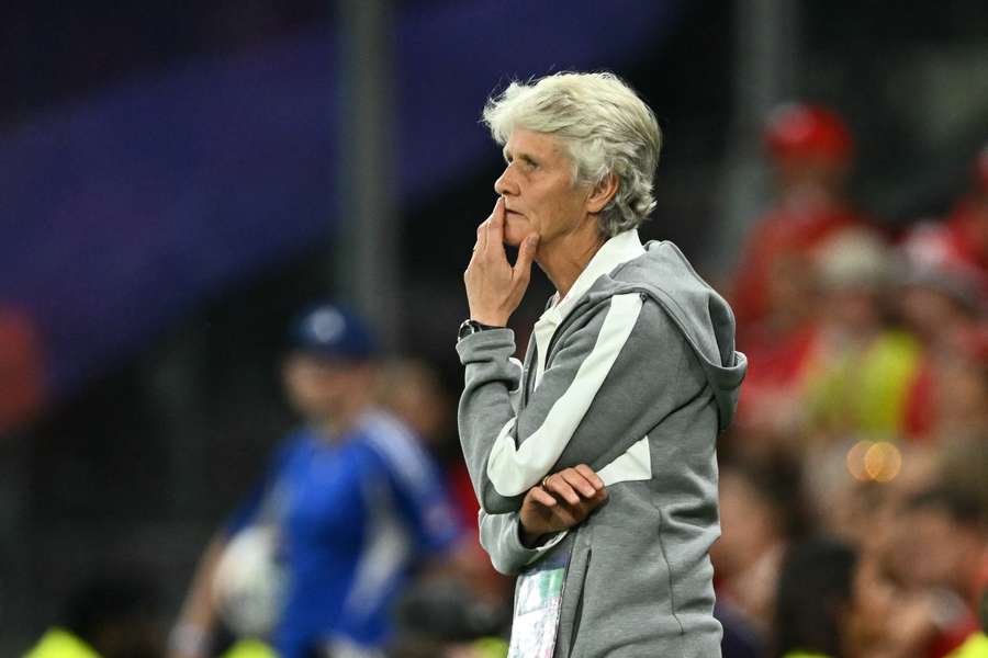 Pia Sundhage, seleccionadora de Suiza, rival de España en cuartos de final de la Eurocopa