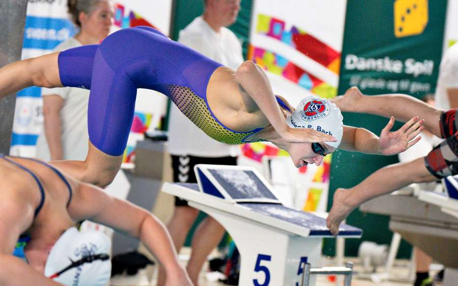 Helena Rosendahl Bach, Aalborg Svømmeklub, i indledende heat i 200 m. fly under DM-ugen i Aalborg