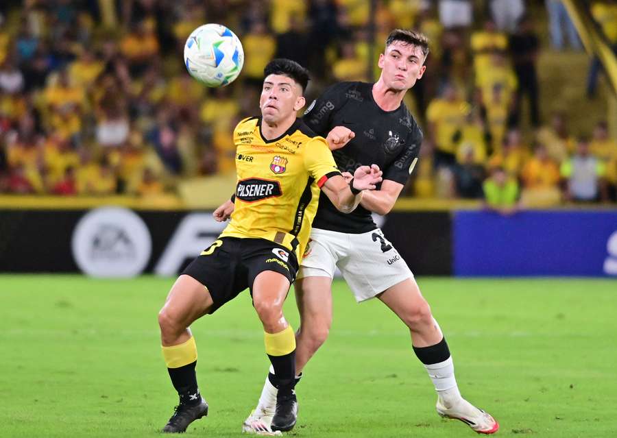 O Corinthians fez uma partida desastrosa no Equador