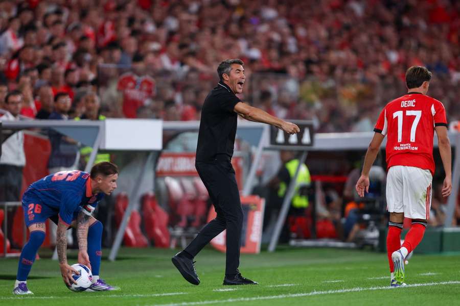 Bruno Lage, treinador do Benfica