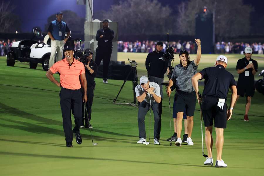 Tiger Woods, Rory McIlroy Thomas y Spieth en  'The Match'