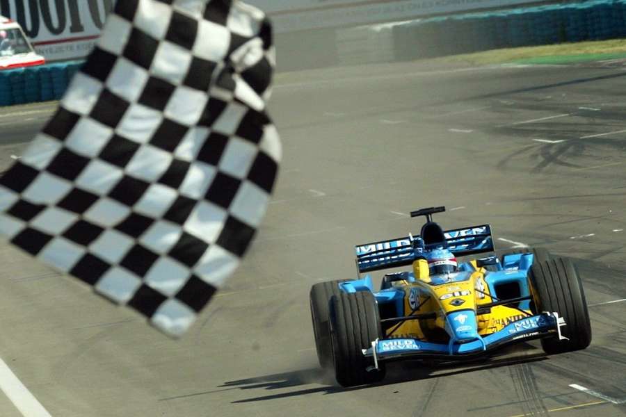 Alonso gewann im Renault F1 seinen ersten Weltmeistertitel