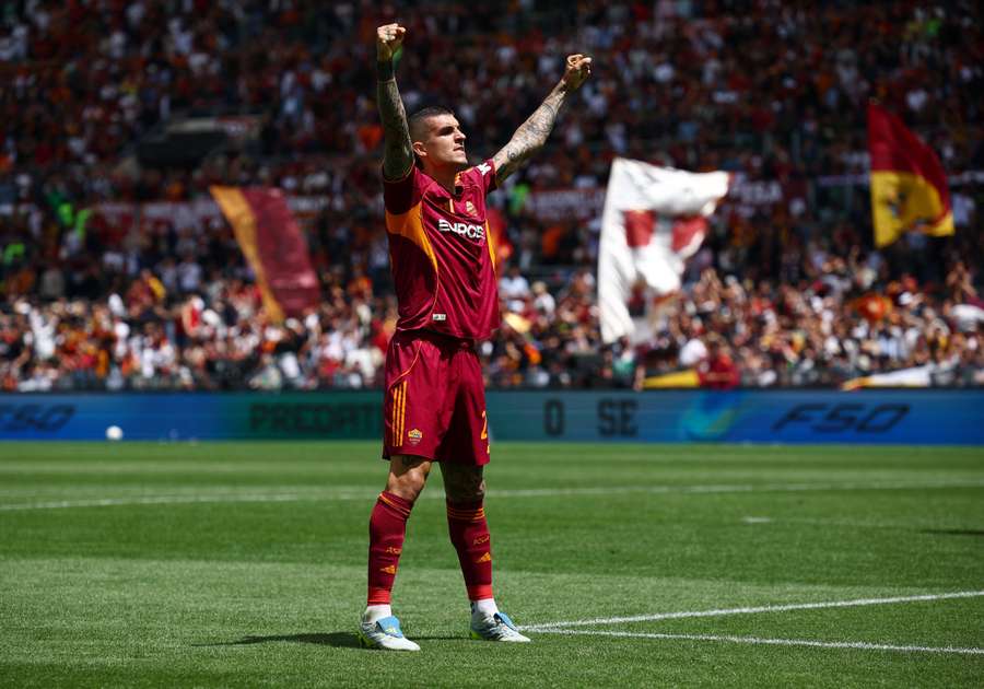 Gianluca Mancini, il mattatore del derby della capitale Gianluca Mancini, il mattatore del derby della capitale
