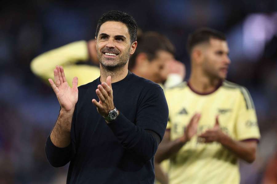 Mikel Arteta hails is Arsneal squad for 'massive win' over Aston Villa Mikel Arteta hails is Arsneal squad for 'massive win' over Aston Villa