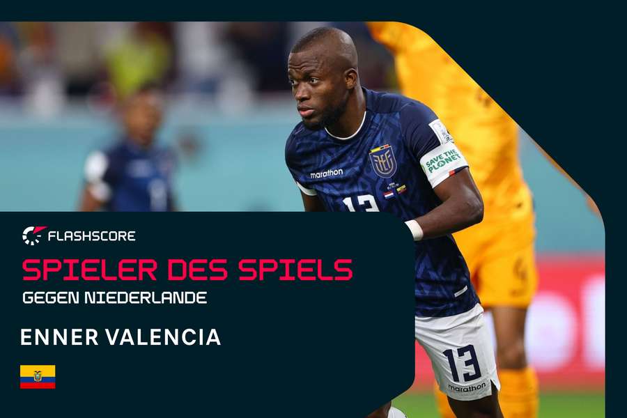 Spieler des Spiels: Enner Valencia