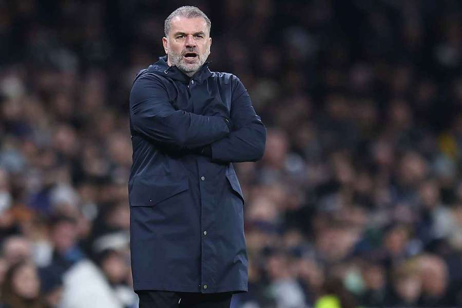 Tottenham manager Ange Postecoglou