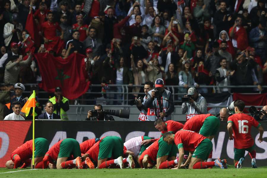 Los jugadores y la afición de Marruecos sueñan con jugar y albergar la final del Mundial 