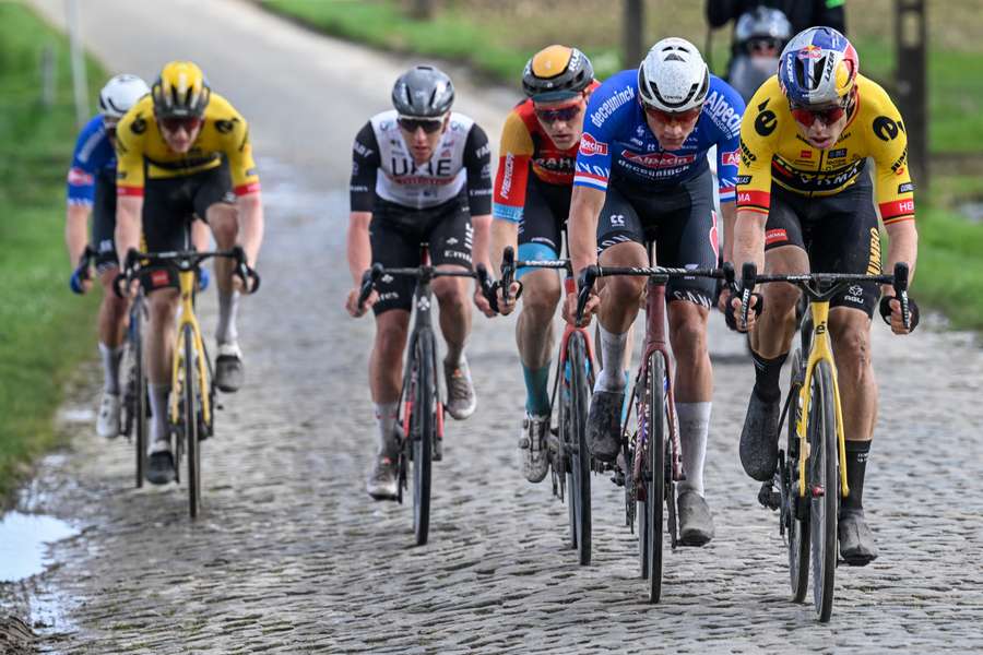 Van Aert's training partner described the scene as frightening