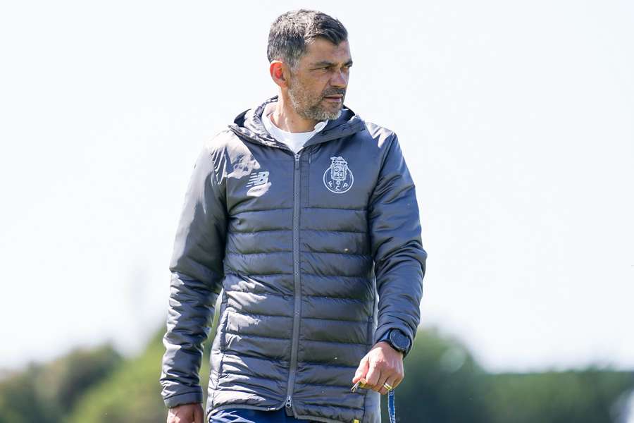 Sérgio Conceição prepara o clássico de sexta-feira