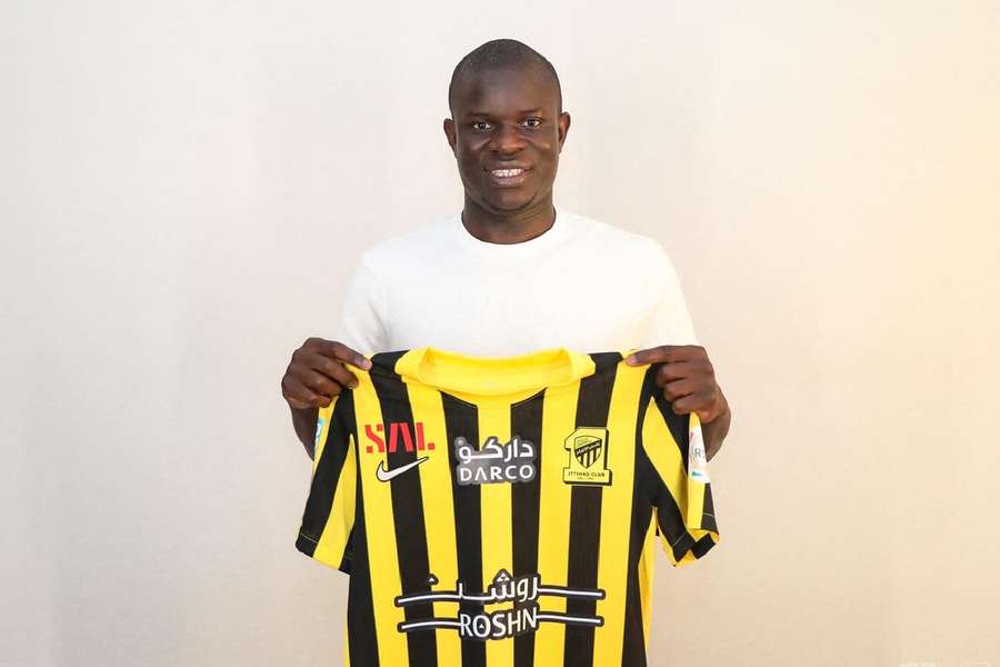 N'Golo Kante a semnat în această vară cu Al-Ittihad, campioana Arabiei Saudite