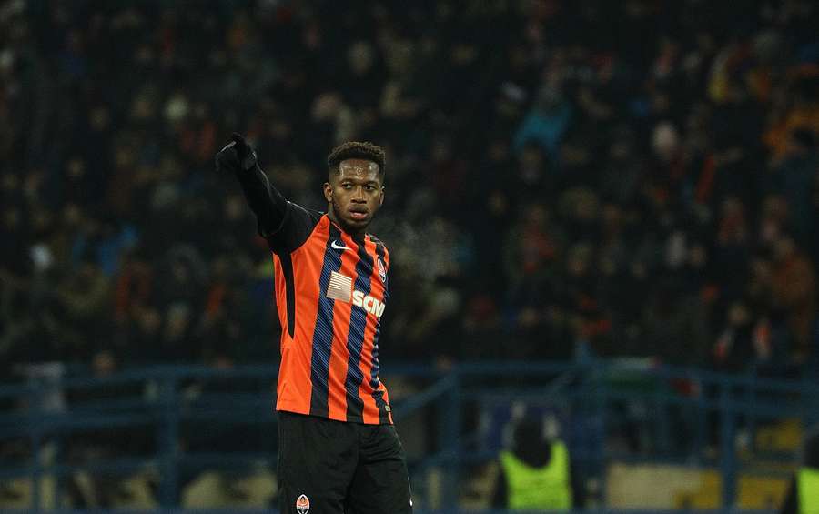 Fred durante sua passagem vitoriosa pelo Shakhtar Donetsk Fred durante sua passagem vitoriosa pelo Shakhtar Donetsk