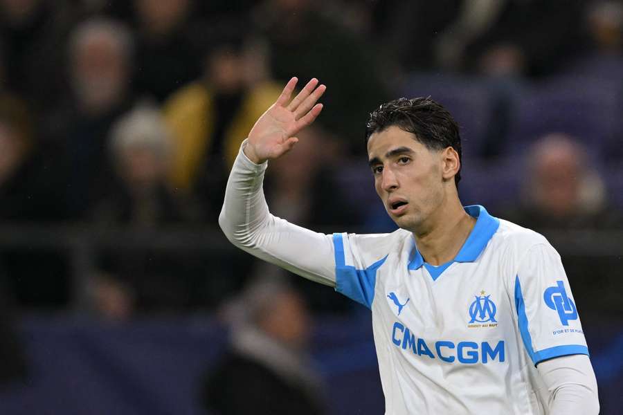 Nayef Aguerd en Ligue des champions le 9 décembre.
