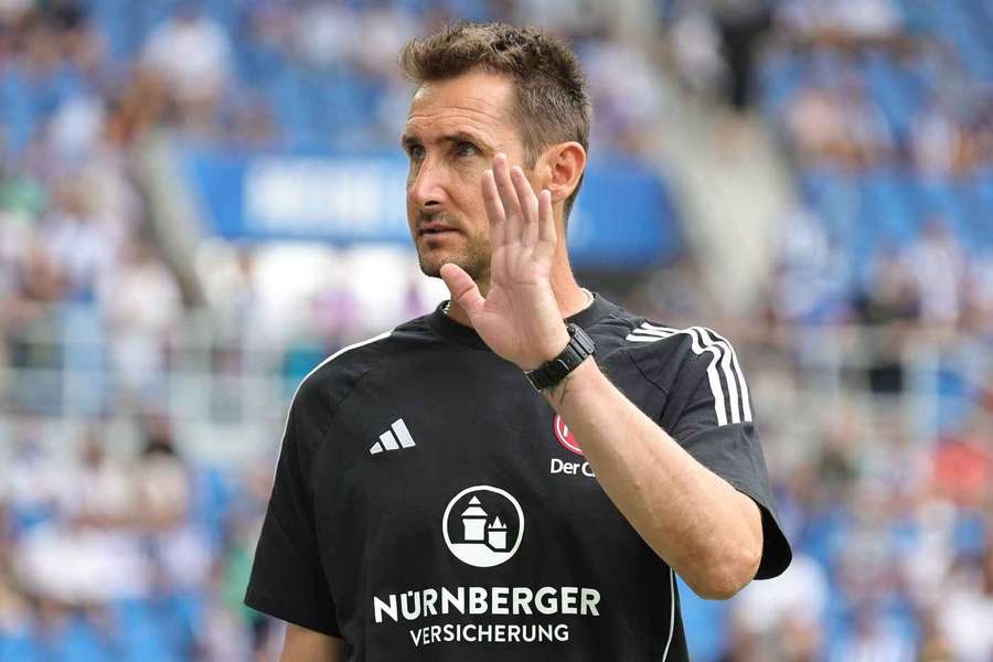 Miroslav Klose trainiert den 1. FC Nürnberg seit diesem Sommer.