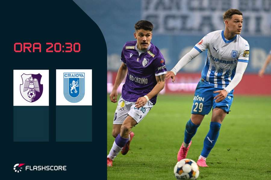 LIVE Superliga FC Argeș - Universitatea Craiova