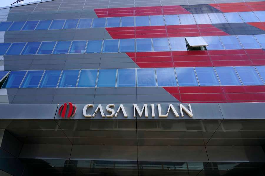 Het hoofdkantoor van AC Milan