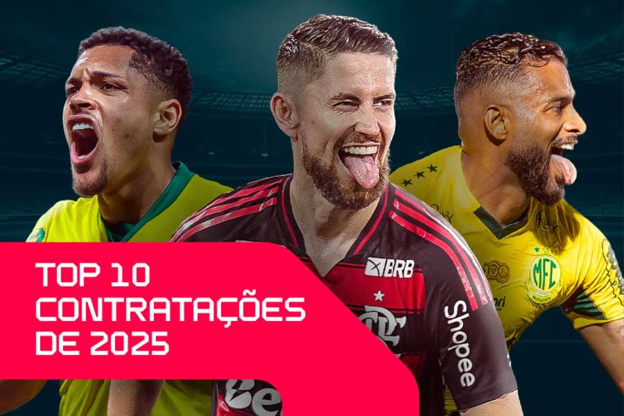 Flashscore elege as 10 melhores contratações no Brasil em 2025