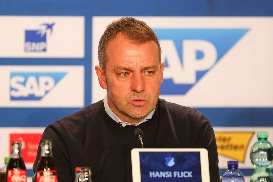 In Hoffenheim als Trainer des FC Bayern: Hansi Flick.