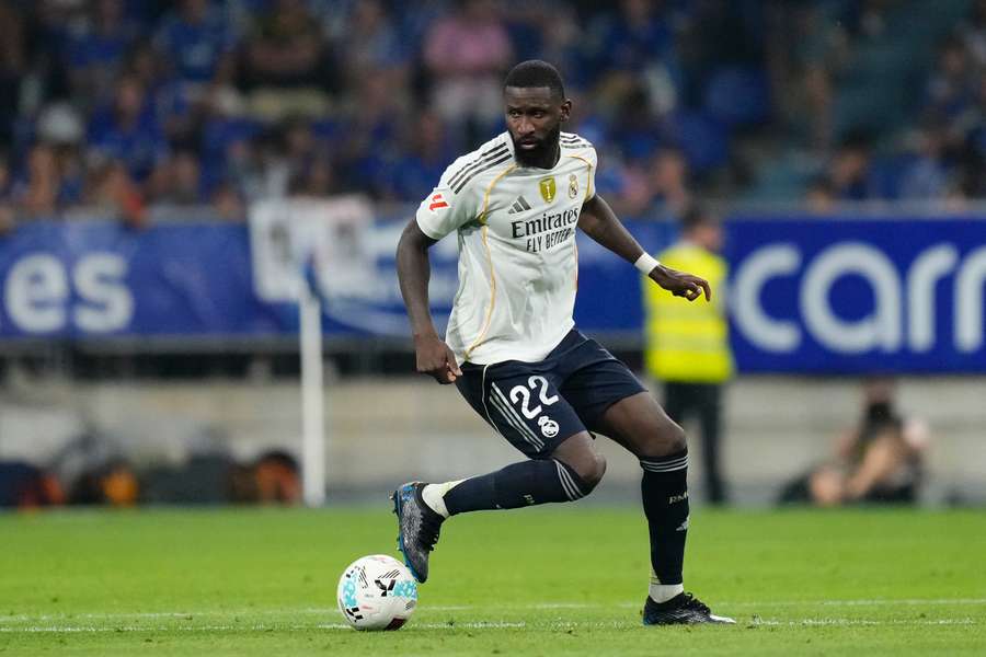 Antonio Rüdiger avec le Real Madrid.