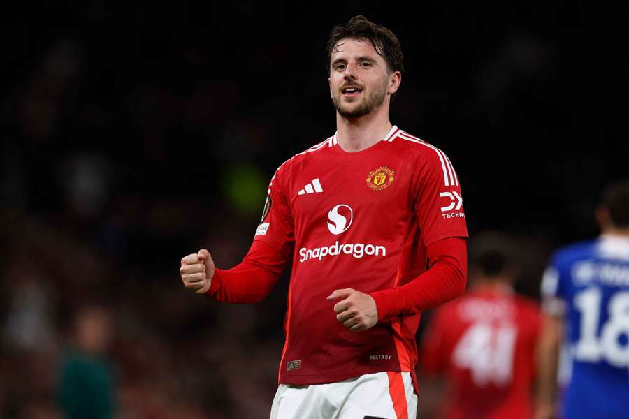 Mason Mount scored twice for United
