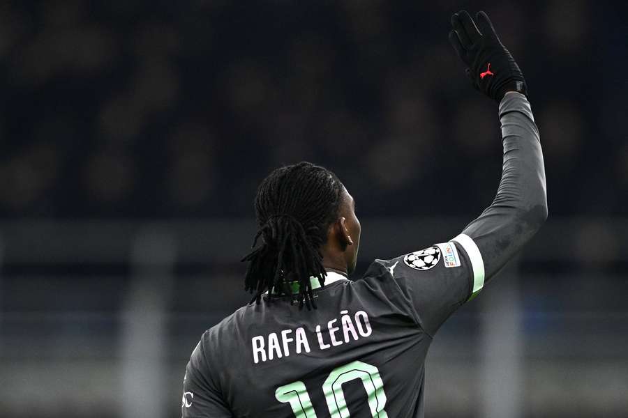 Leao opened the scoring for Milan