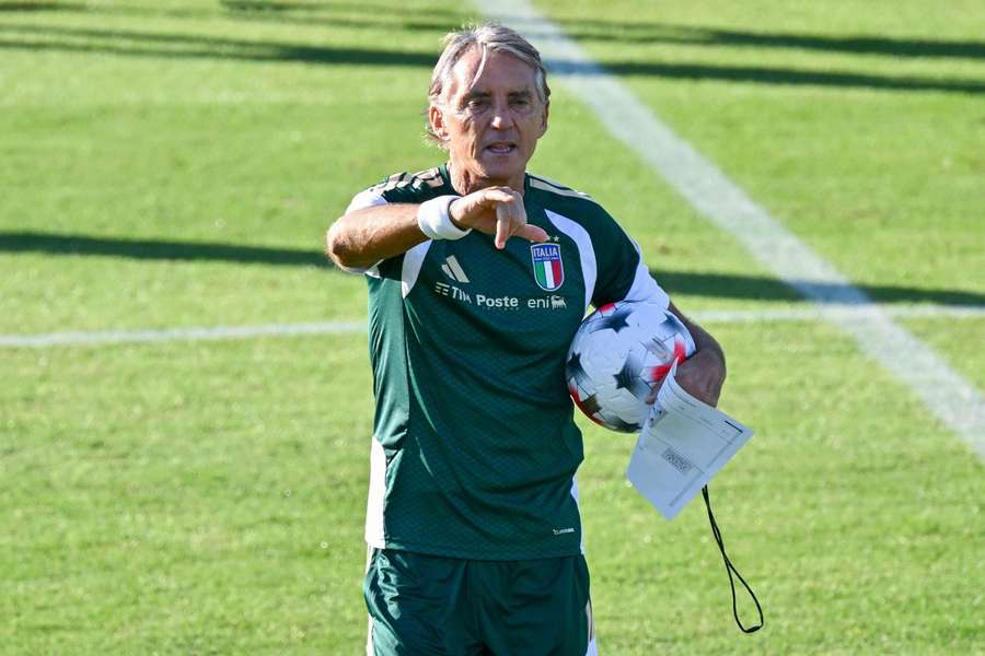 Roberto Mancini, selecționerul Italiei Roberto Mancini, selecționerul Italiei