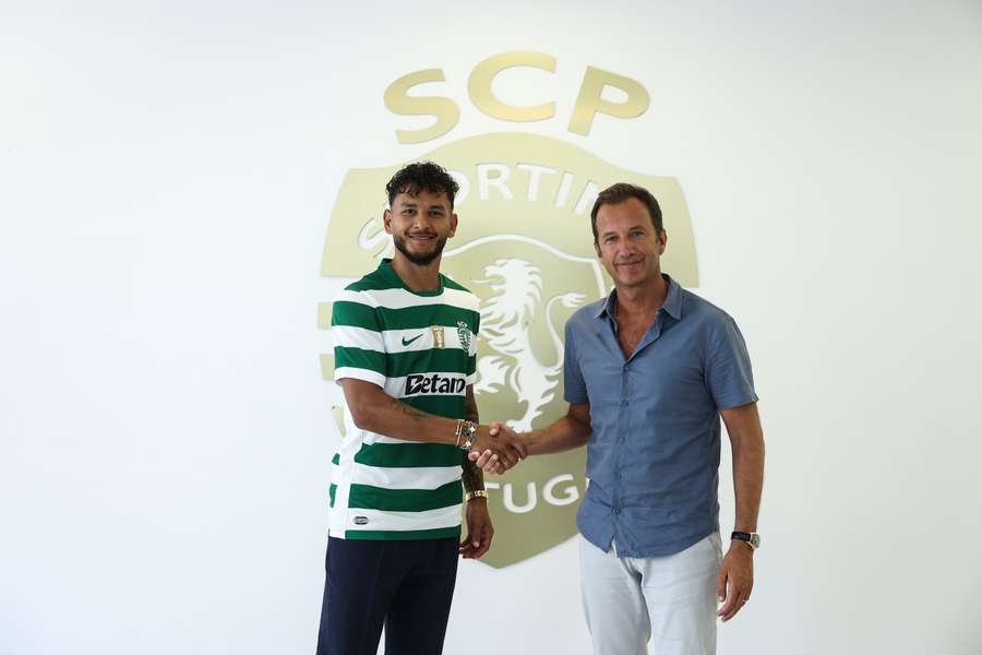 Luis Suárez con Frederico Varandas
