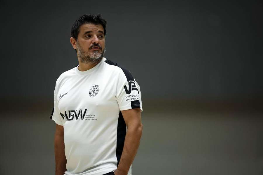 Nuno Dias, treinador do Sporting