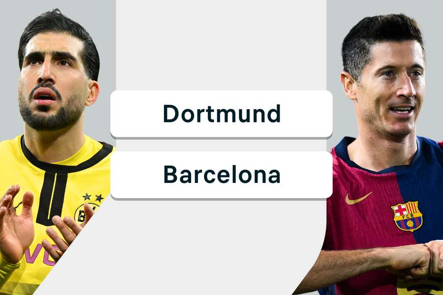 Borussia Dortmund x Barcelona Borussia Dortmund x Barcelona