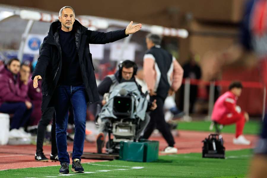 Hütter, técnico do Mónaco