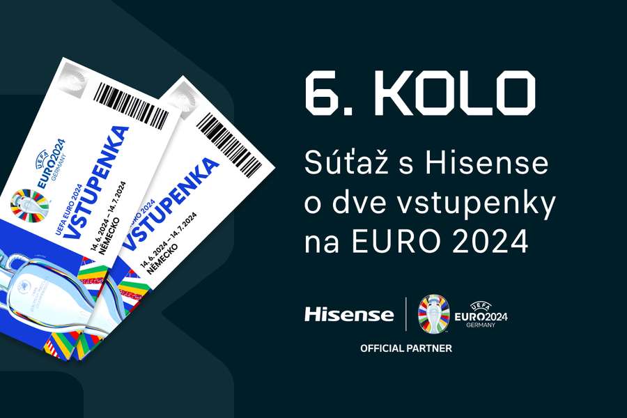 Súťaž o vstupenky na EURO 2024