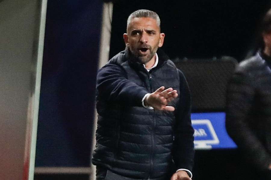 Rui Borges, treinador do Sporting
