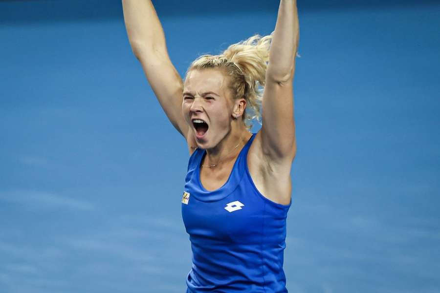 Katerina Siniakova a adus victoria Cehiei in fata Statelor Unite