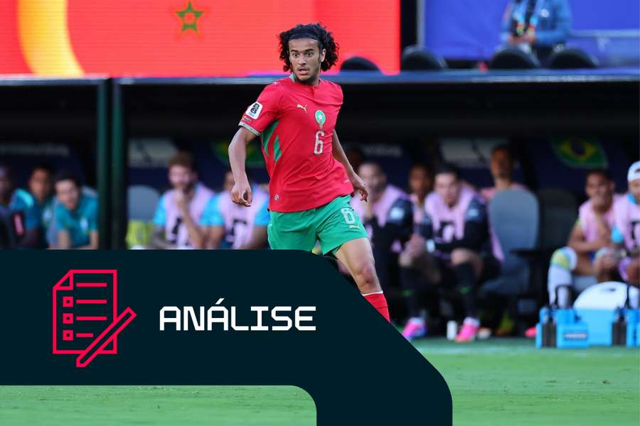 Ayyoub Bouaddi brilhou frente ao Brasil