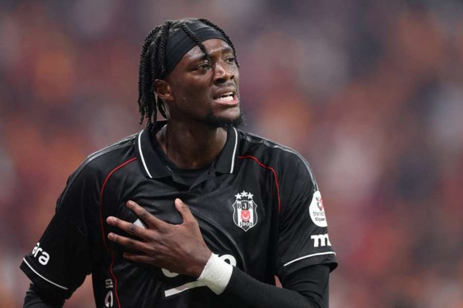 Tammy Abraham in action for Besiktas