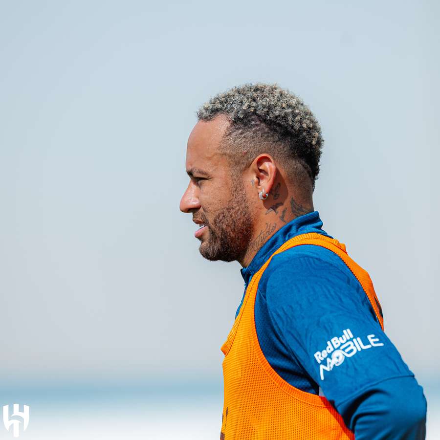 Neymar ist wieder im Training bei Al-Hilal