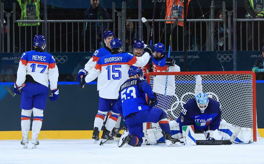 Slovensko zdolalo Taliansko.