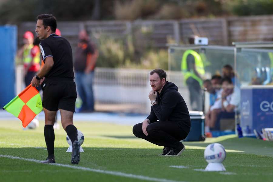 Ian Cathro, treinador do Estoril