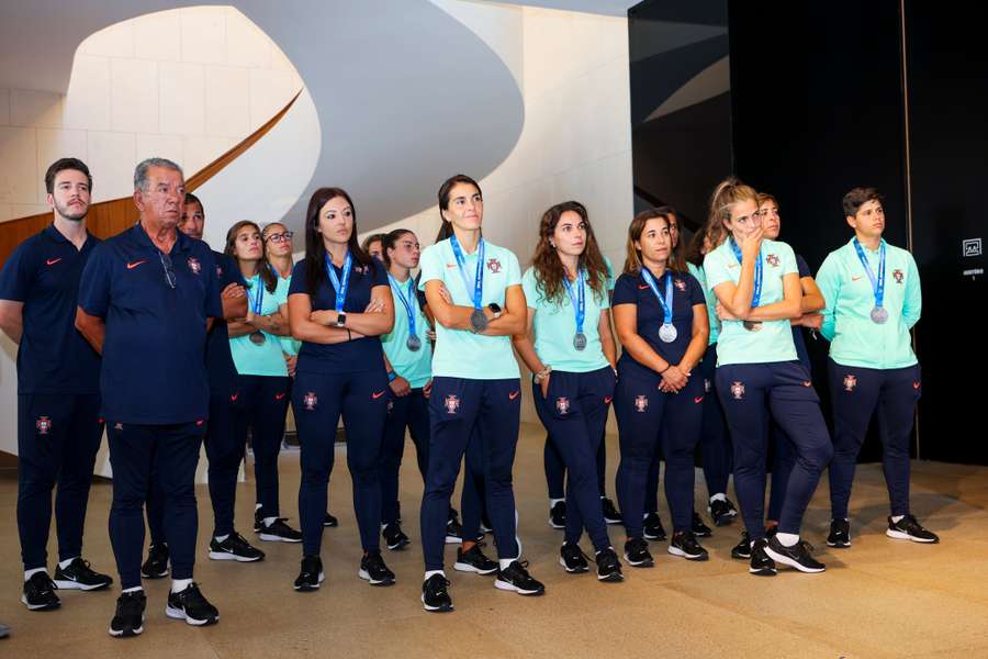 Seleção feminina ficou no segundo lugar