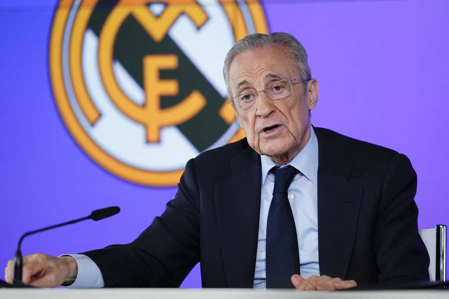 Prezident Realu Madrid Florentino Pérez. Prezident Realu Madrid Florentino Pérez.