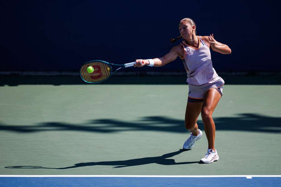 Burel took just one of 13 break point opportunities against Sramkova