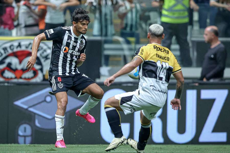 Atlético-MG x Criciúma ficou paralisado por alguns minutos