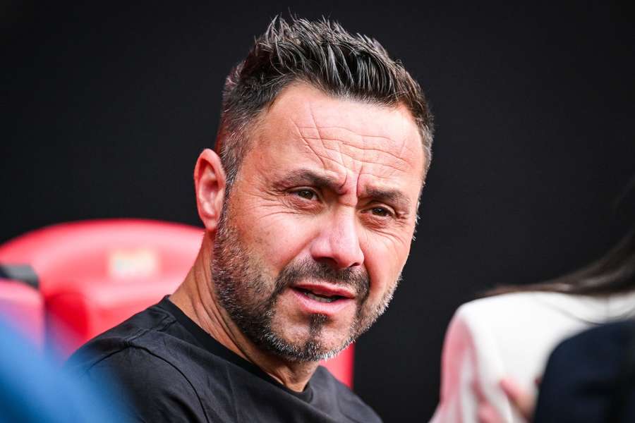 Marseille manager Roberto De Zerbi