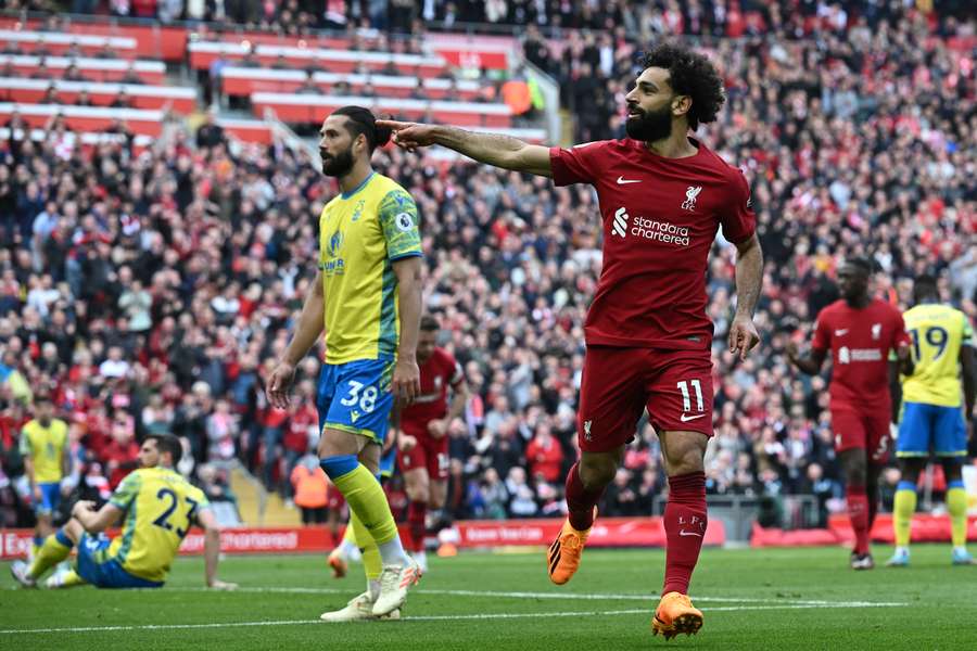 Vítězný gól Liverpoolu v utkání proti Leicesteru dal MOhamed Salah. 