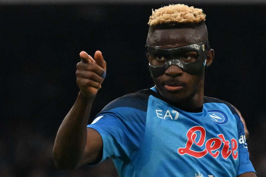 Napoli forward Victor Osimhen