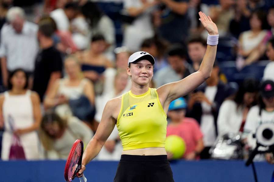 Rybakina à l'US Open. Rybakina à l'US Open.