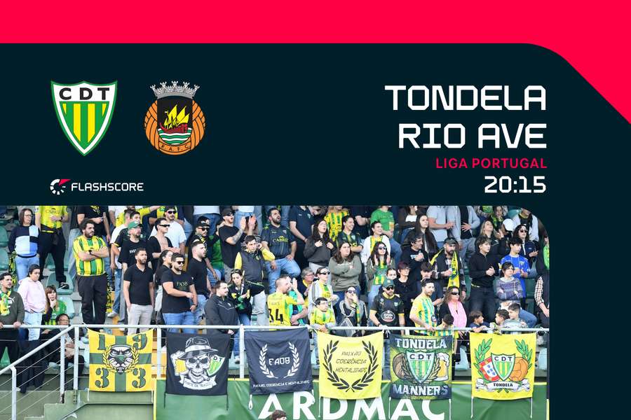 Tondela recebe Rio Ave no Estádio João Cardoso