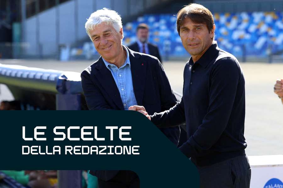 Gian Piero Gasperini e Antonio Conte
